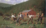 Winslow Homer, snap the whip
